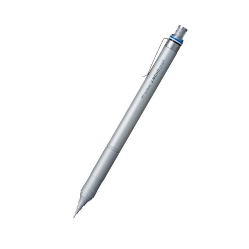 Tombow-MONO-Graph-fine-Mechanical-Pencil-0.5mm-DPA-112A-SILVER-4901991063141-1