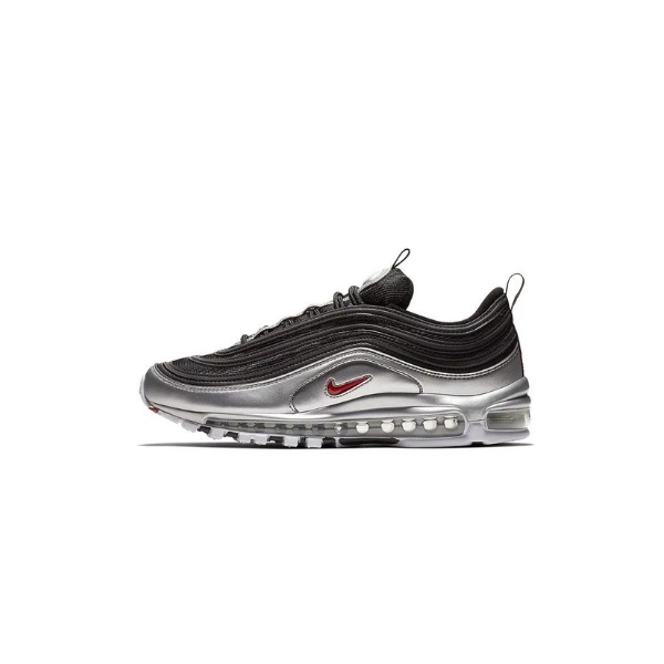 Nike Air Max 97 QS Silver 黑銀紅勾復古氣墊慢跑鞋AT5458-001 – AC_Japan