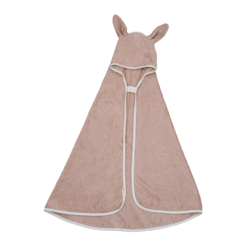 Hooded Baby Towel - Bunny - Old Rose 玫瑰粉兔(primary)1.png