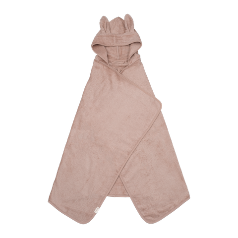 Hooded Junior Towel - Bunny - Old Rose玫瑰粉兔(primary)
