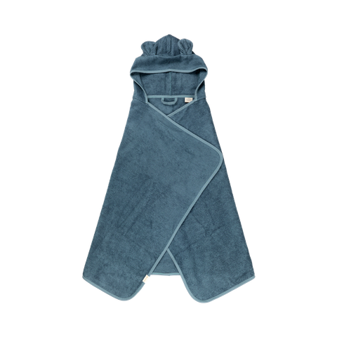 Hooded Junior Towel - Bear - Blue Spruce藍熊(primary)