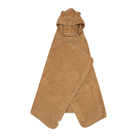 Hooded Junior Towel - Bear - Ochre 芥末黃熊(primary)