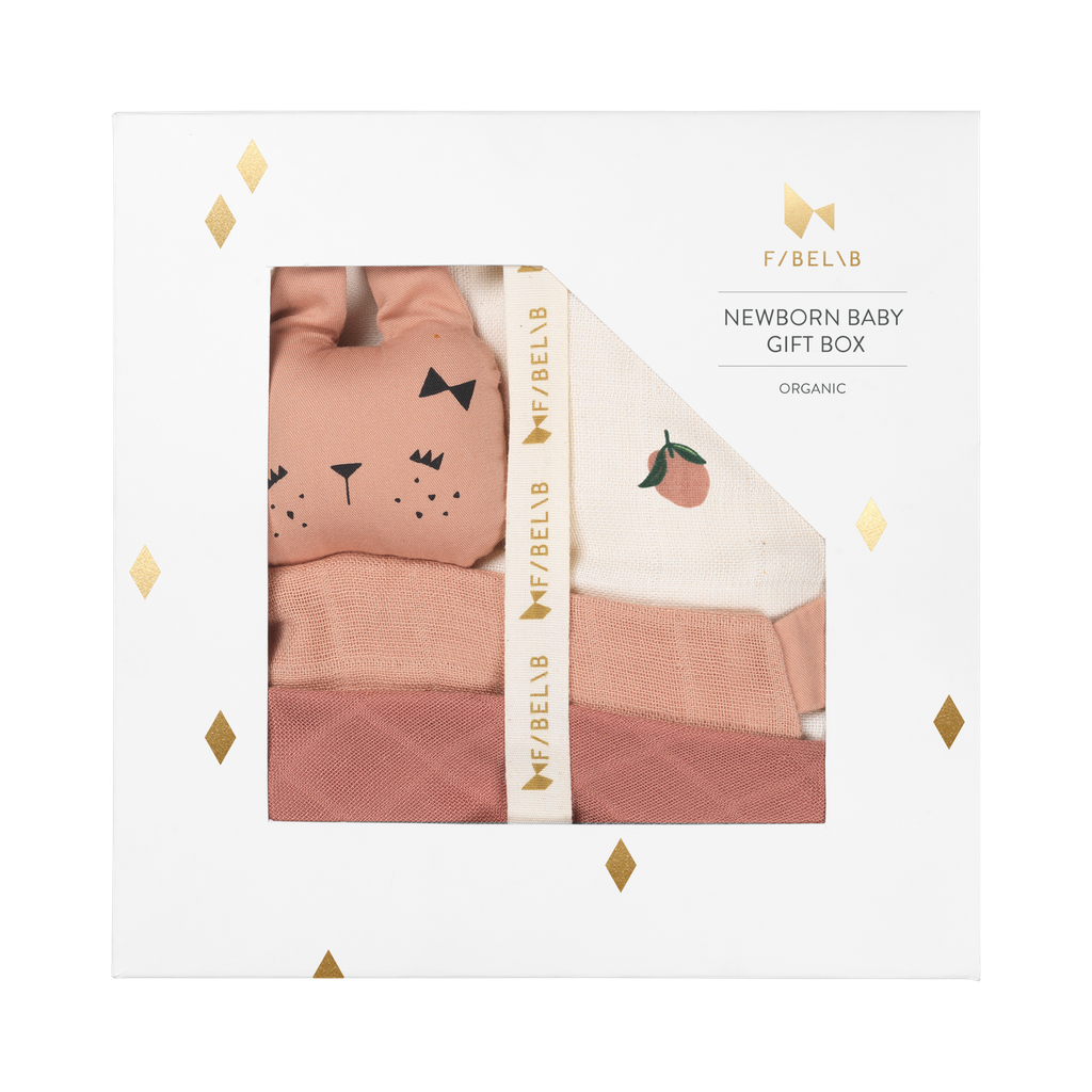 Newborn Baby Gift Box - Peach (primary)