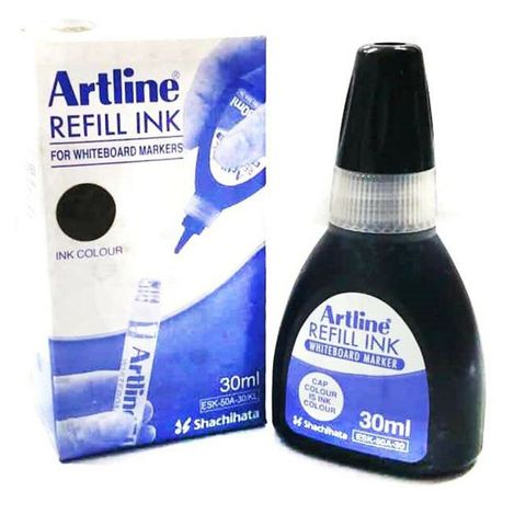 Artline 30ml Whiteboard Marker Refill Ink / Whiteboard Ink For Artline  500A/509A – The Super Easy