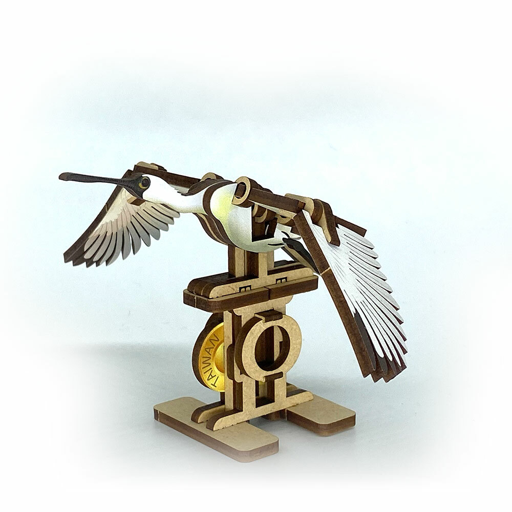 梅文筆架　蓮田脩吾郞　文鎮 即將停售）MC-011 黑面琵鷺Black-Faced Spoonbill – Fuumas Puzzle