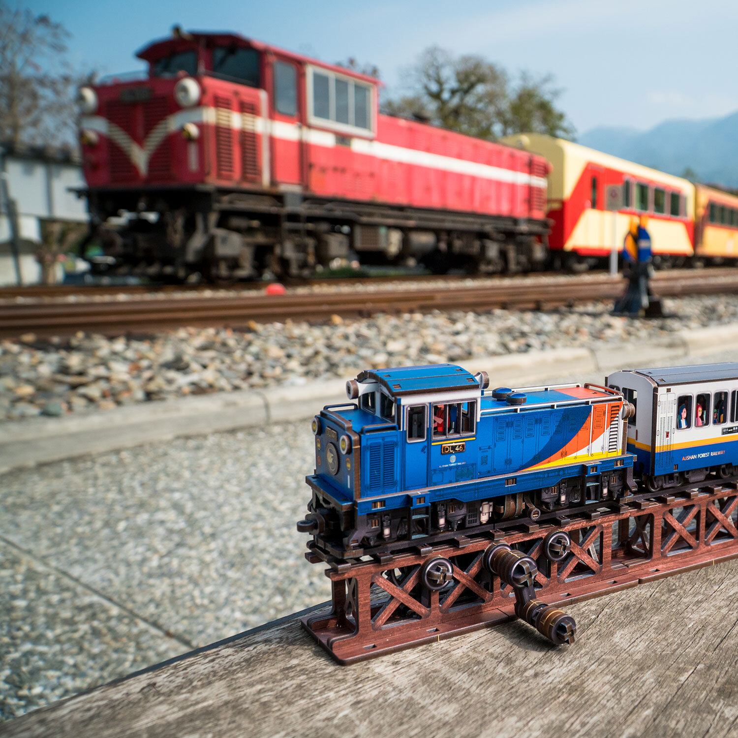 M1185S 硯　　李朝　硯　蓮　蓮花 即將停售）SC-009 阿里山林鐵栩悅號Alishan Forest Railway Xu