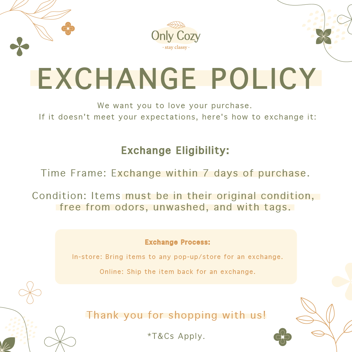 Exchange Policy IG Post-01