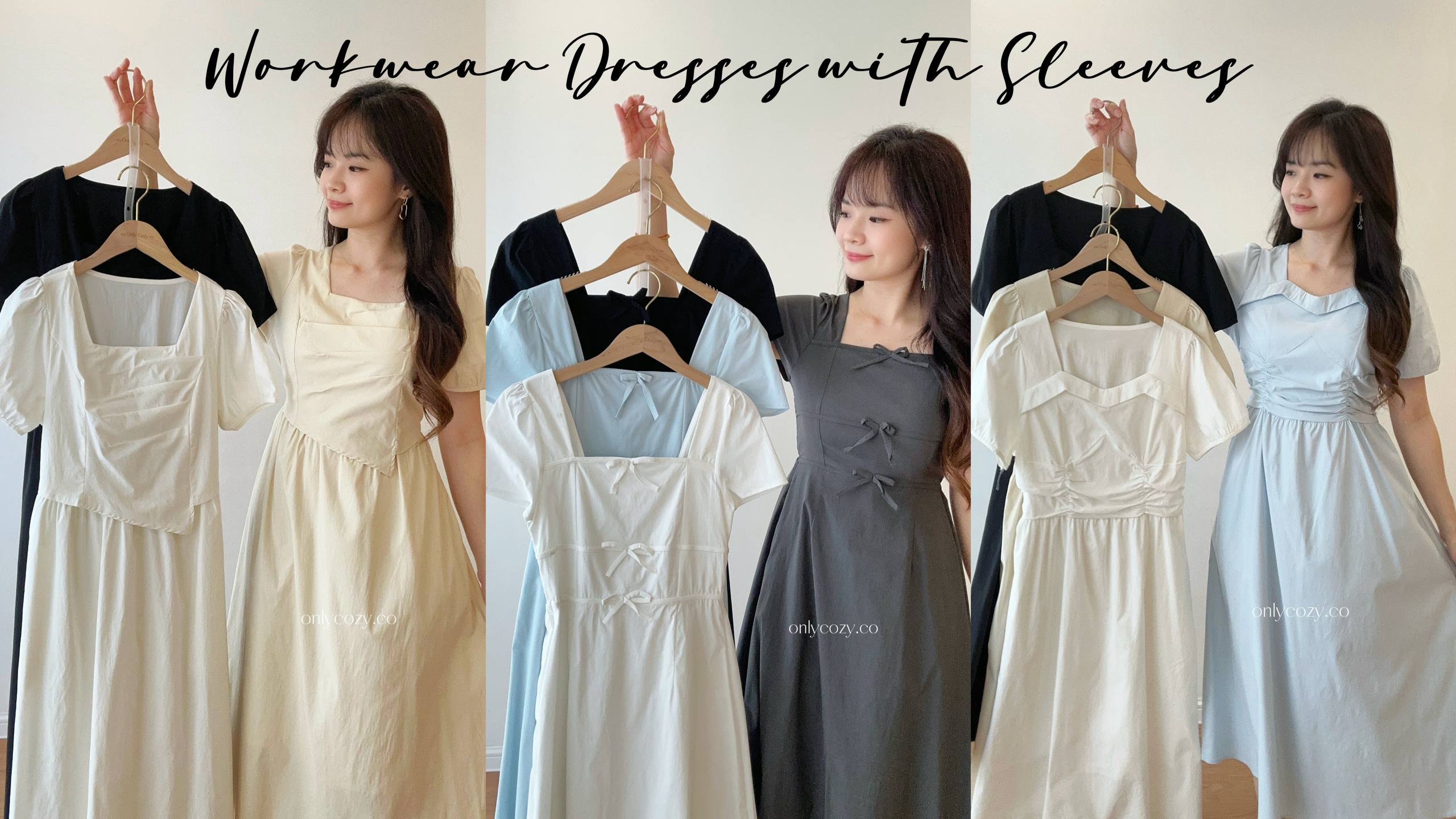 Workwear Dresses with Sleeves: Elegant & Comfortable Office Outfit Ideas