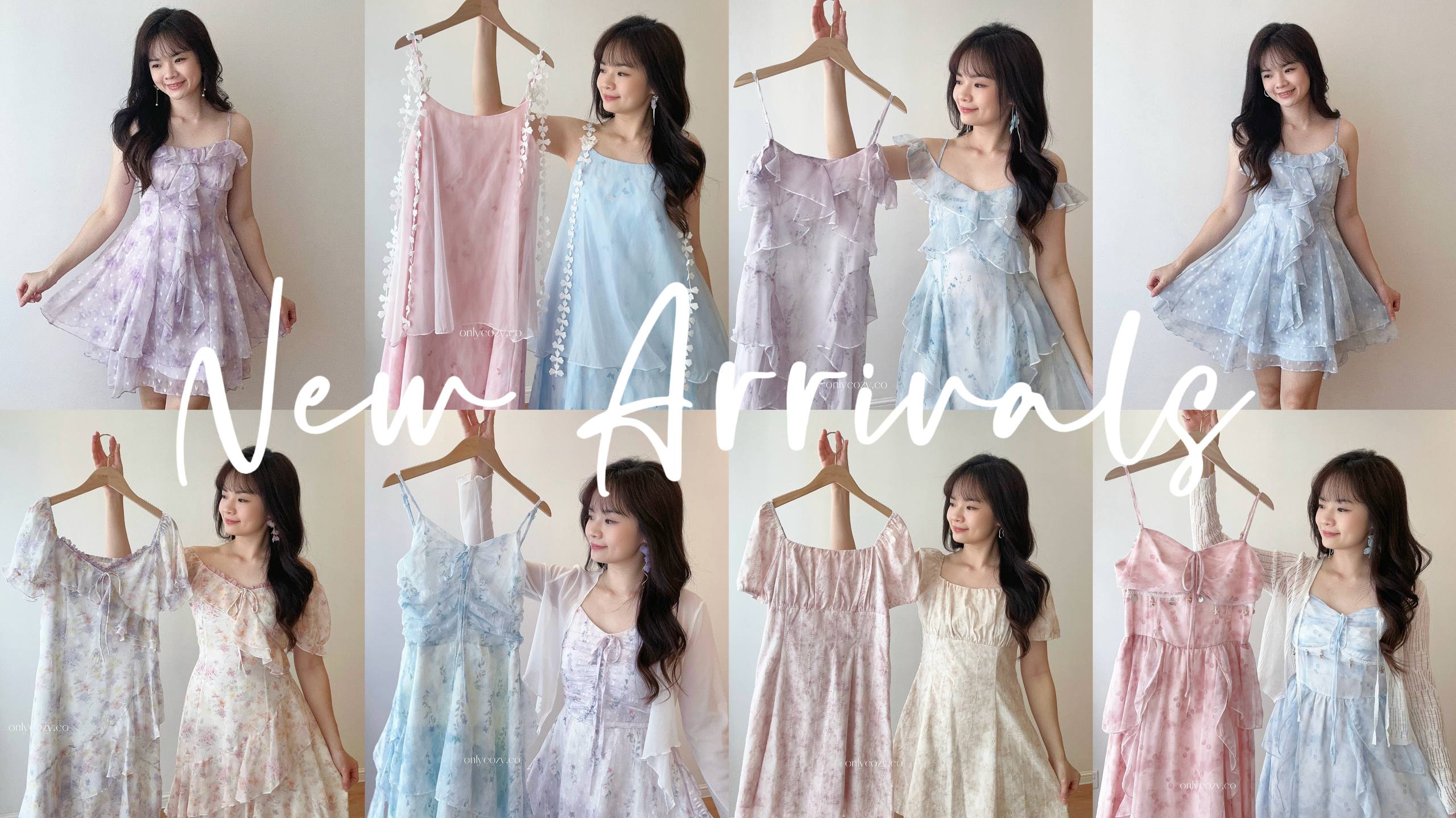 8/7/2026 新款来咯🌸超仙的初恋氛围连衣裙👗🌷来了～