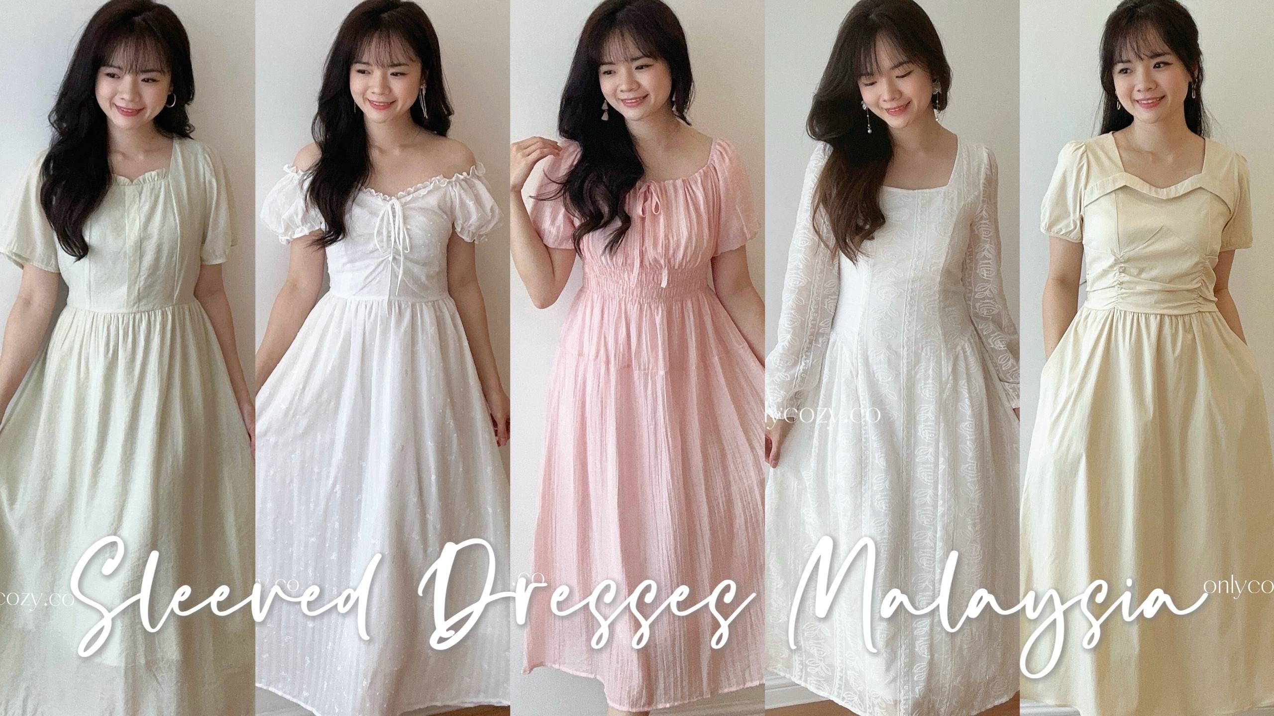 🌷 Sleeved Dresses Malaysia: Easy & Flattering Dresses with More Arm Coverage