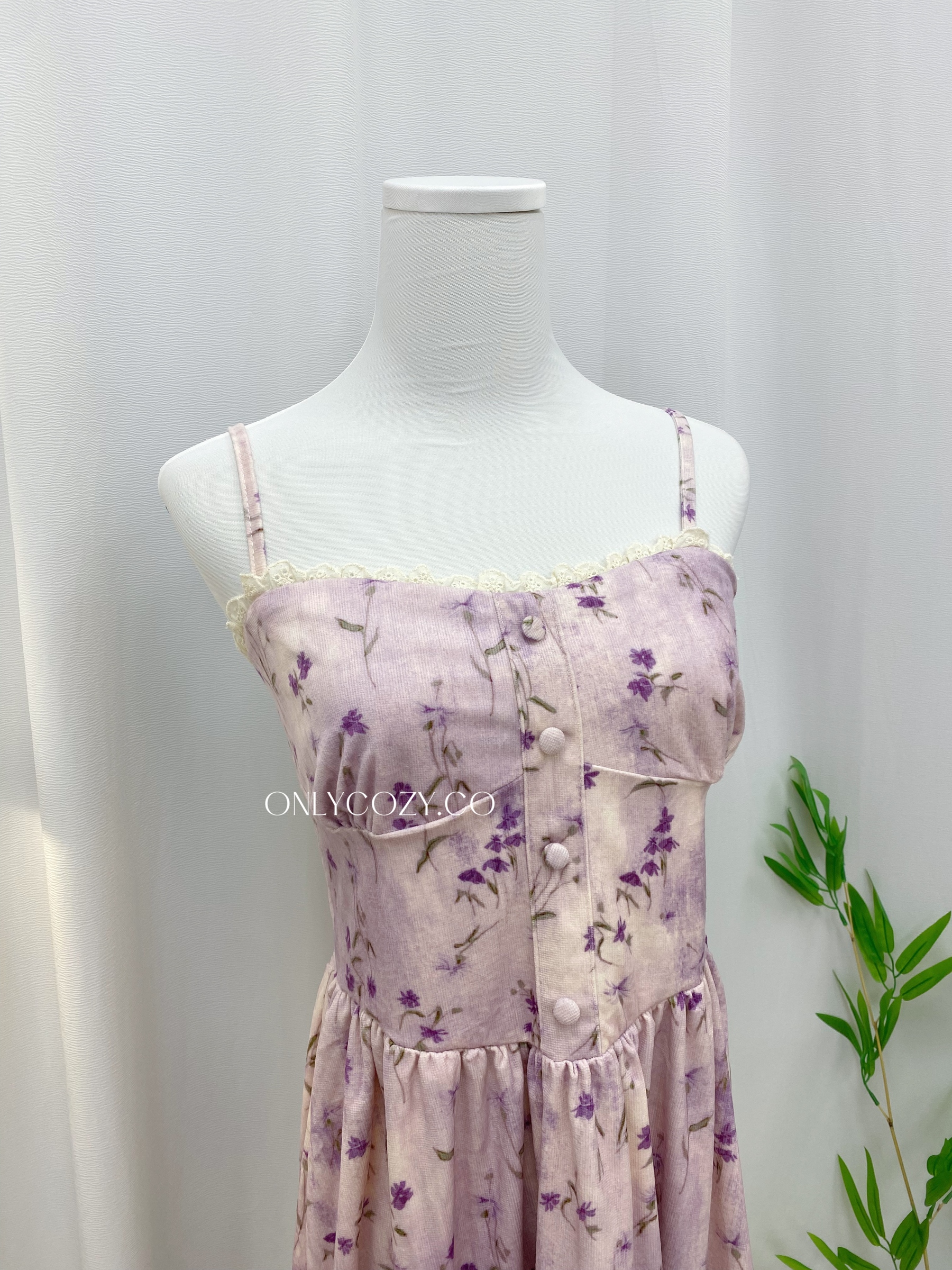 Erin™ Pastel Blossom Midi Dress