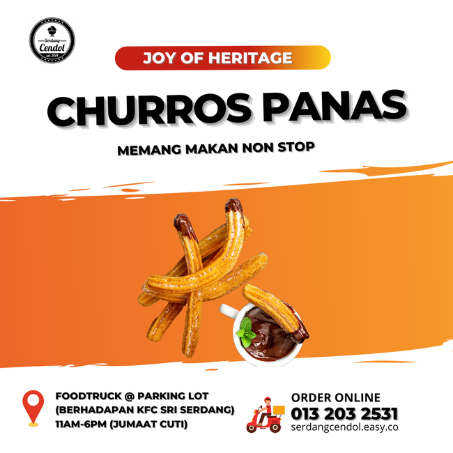 Serdangcendol |  - Churros Panas