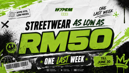 AS LOW AS RM50 ! | The Hype Room Official Store
