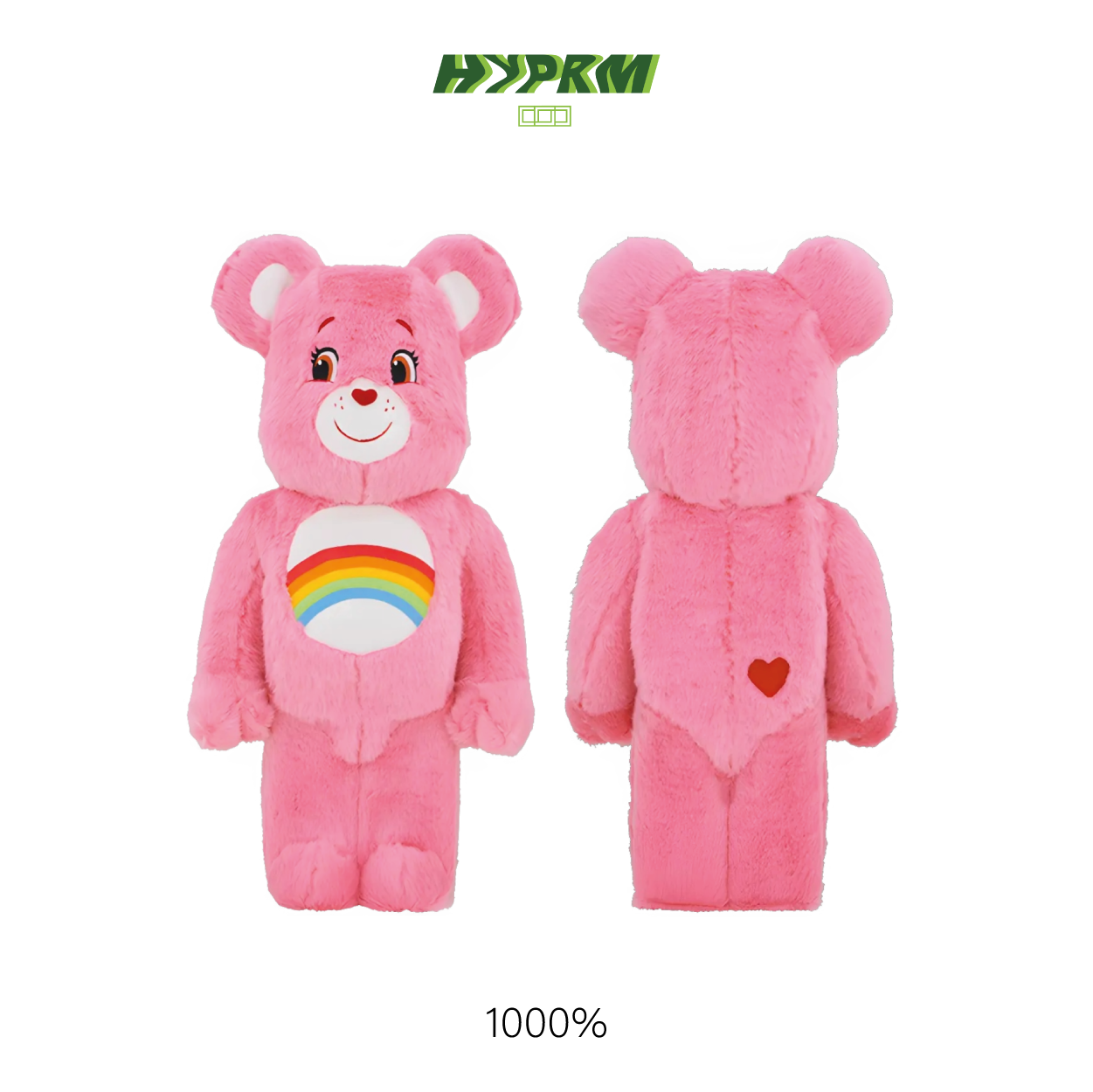 BEARBRICK x Care Bears Cheer Bear Costume Ver. 1000% – The Hype