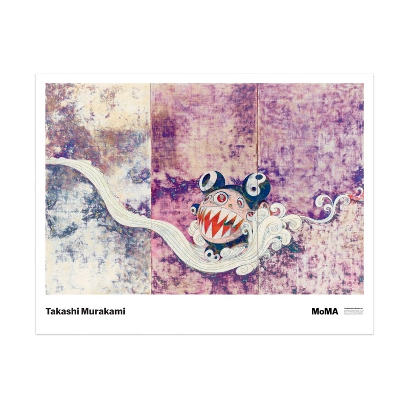 TAKASHI MURAKAMI タカシ ムラカミ MOMA パズル 未使用品 MoMA Takashi Murakami 
