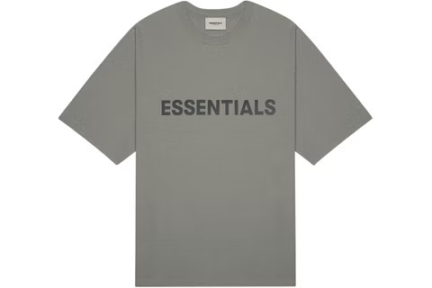 ESSENTIALS SS20 3D Silicon Applique Boxy Tee – The Hype Room