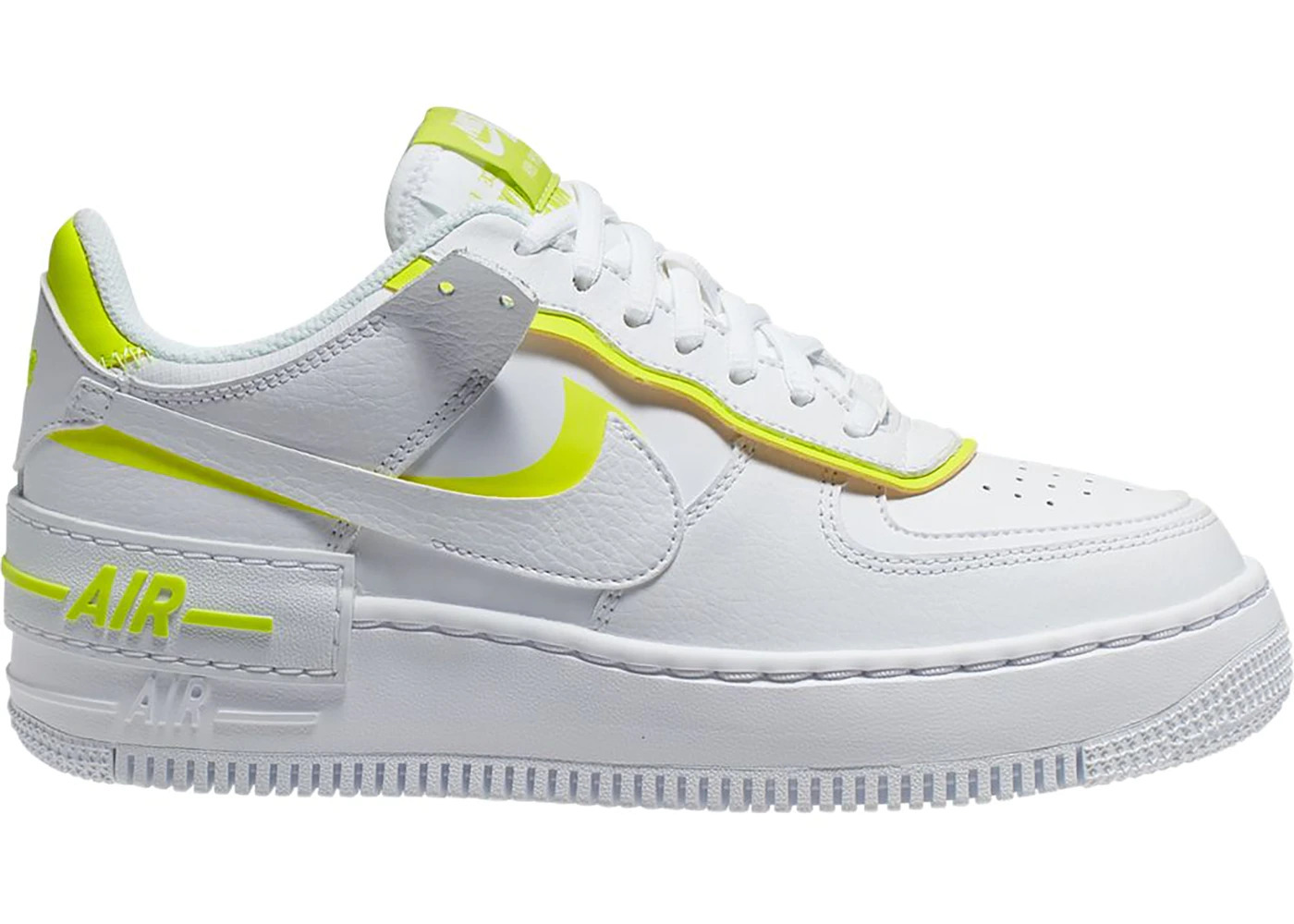 NIKE Air Force 1 Shadow White Lemon (W) – The Hype Room Official Store