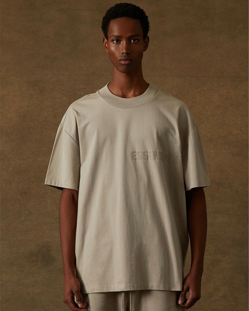 ESSENTIALS Fear Of God FW22 Fleece Logo Tee Collection – The Hype Room ...