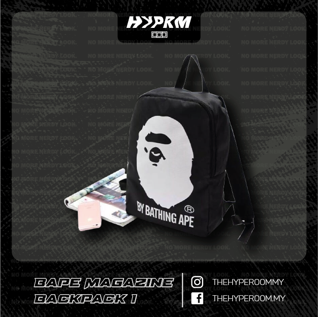 BAPE Magazine A Bathing Ape Backpack 2015 – The Hype Room Official Store