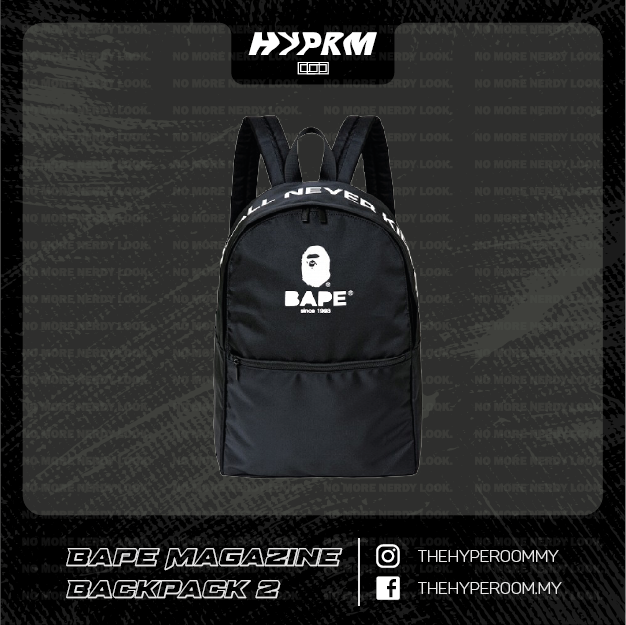 BAPE Magazine A Bathing Ape Backpack 2019 – The Hype Room Official Store