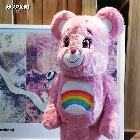 BE@RBRICK Cheer Bear(TM)CostumeVer.1000％ Medicom Care Bears Cheer Bear Costume Ver. 1000% Bearbrick