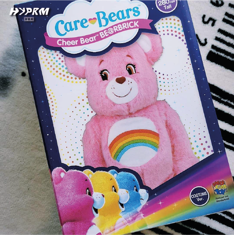 専用　BE@RBRICK Dave + cheer bear Bear Brick Collaboration Care Bear 400% – The Hype Room