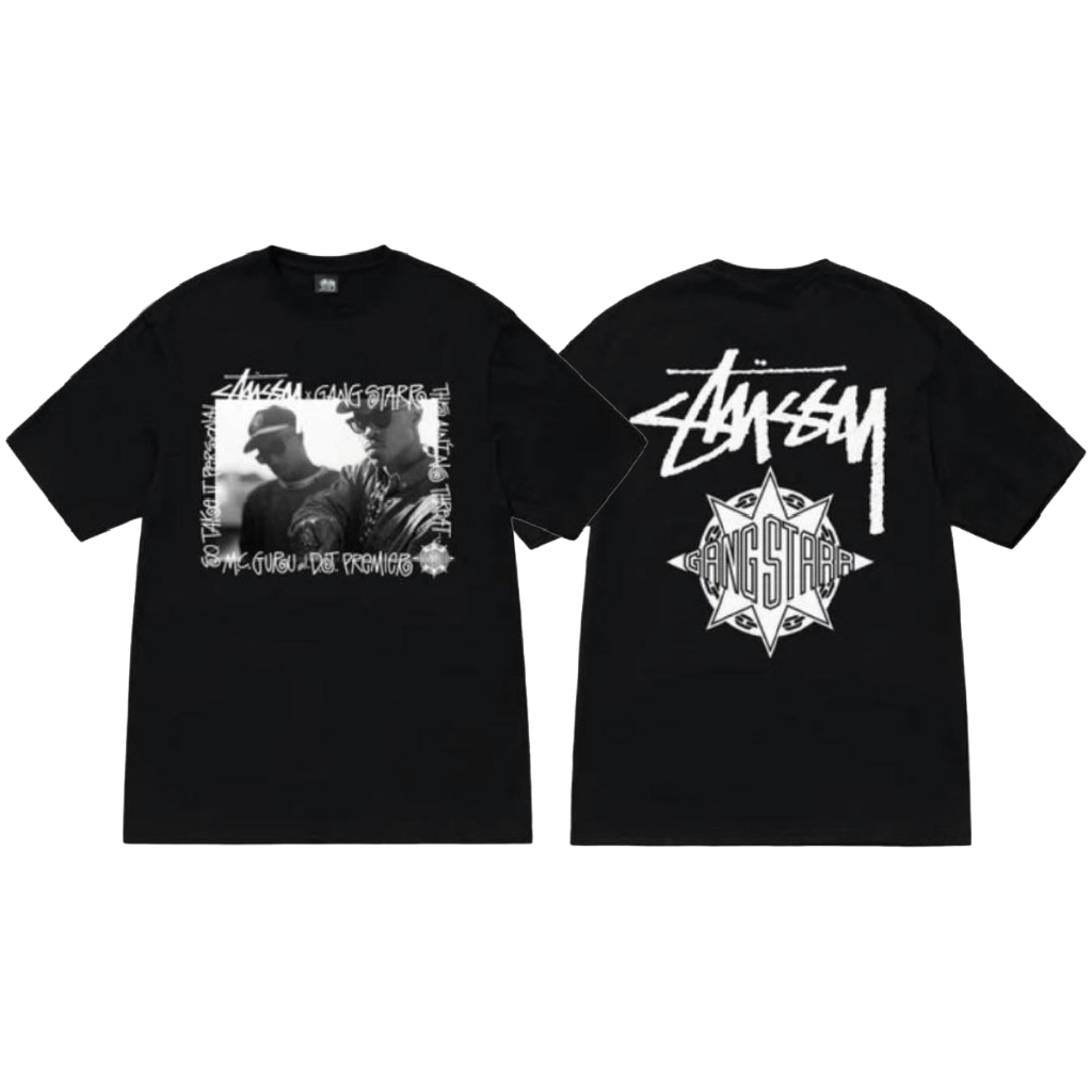 STUSSY x GANG STARR SS23 Take it Personal Tee – The Hype STUSSY x GANG STARR SS23 Take it Personal Tee – The Hype