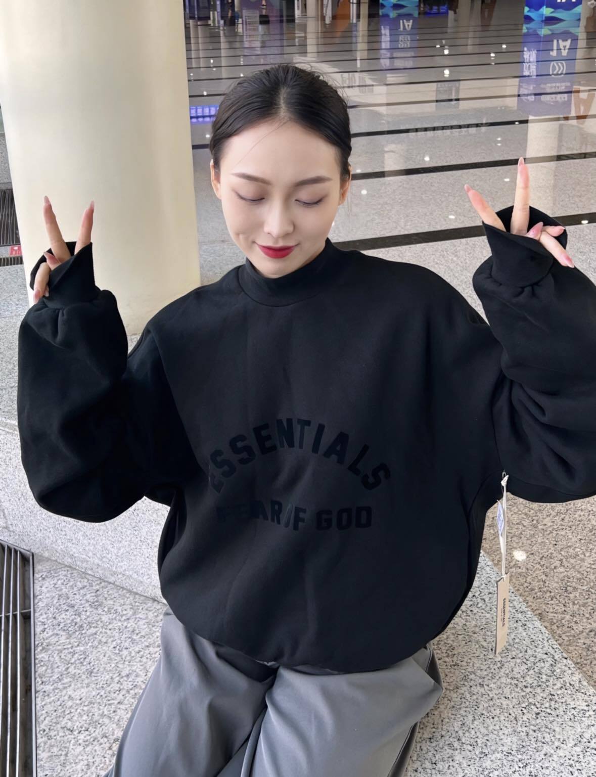 ESSENTIALS FW23 Arc Crewneck Collection – The Hype Room Official Store