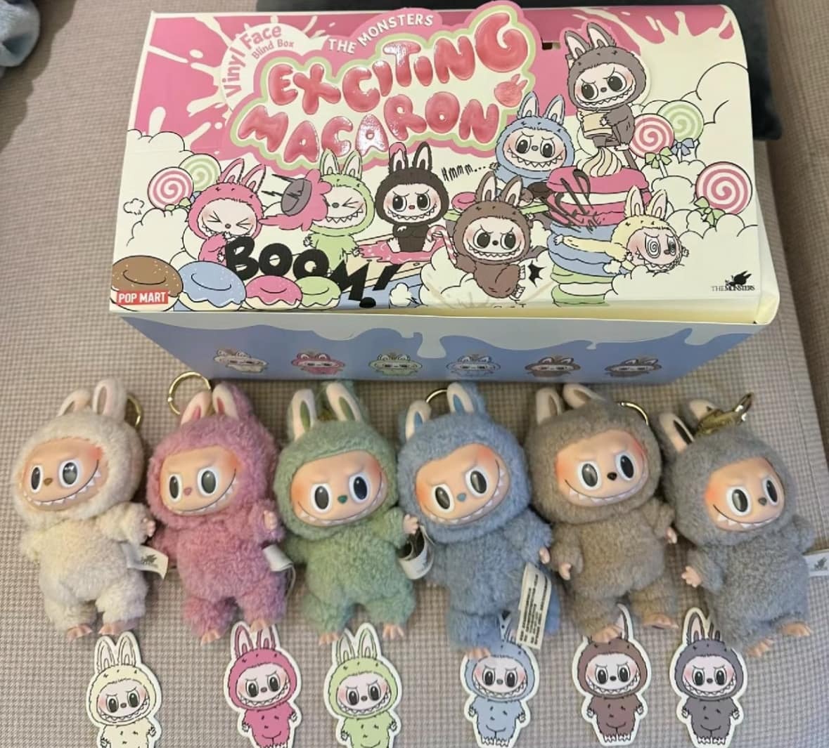 THE MONSTERS Exciting Macaron ぬいぐるみ 2BOX