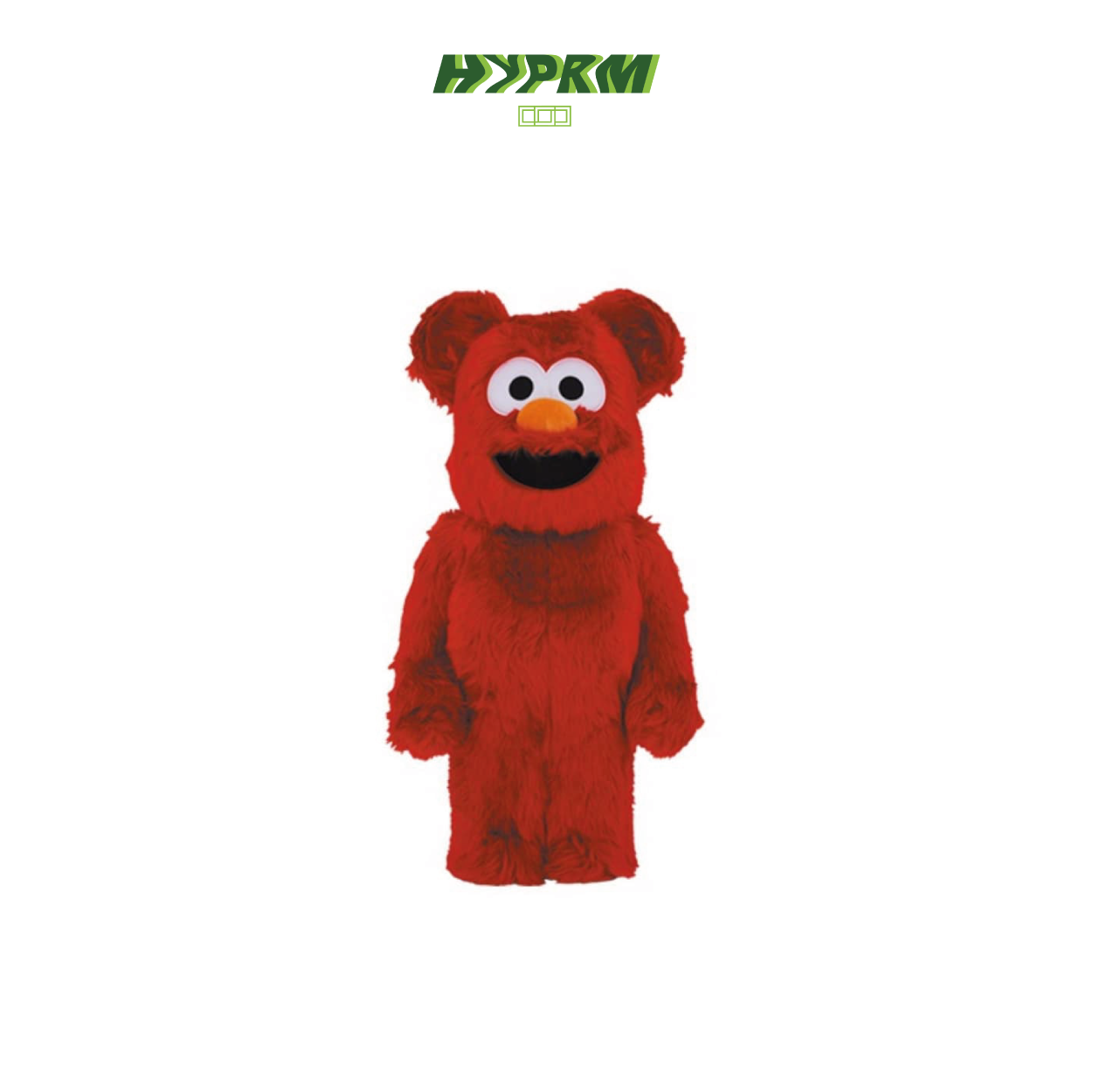 BEARBRICK x Sesame Street Elmo Costume Ver. 2 1000% – The Hype
