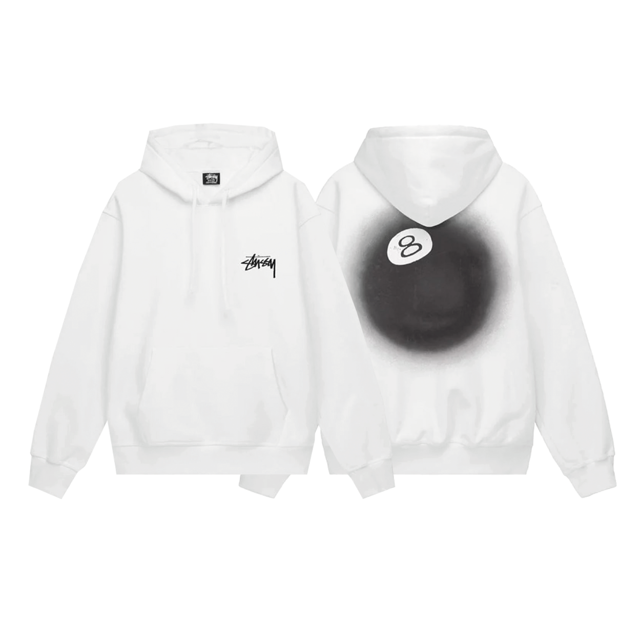 STUSSY FW22 8 Ball Fade Hoodie – The Hype Room Official Store