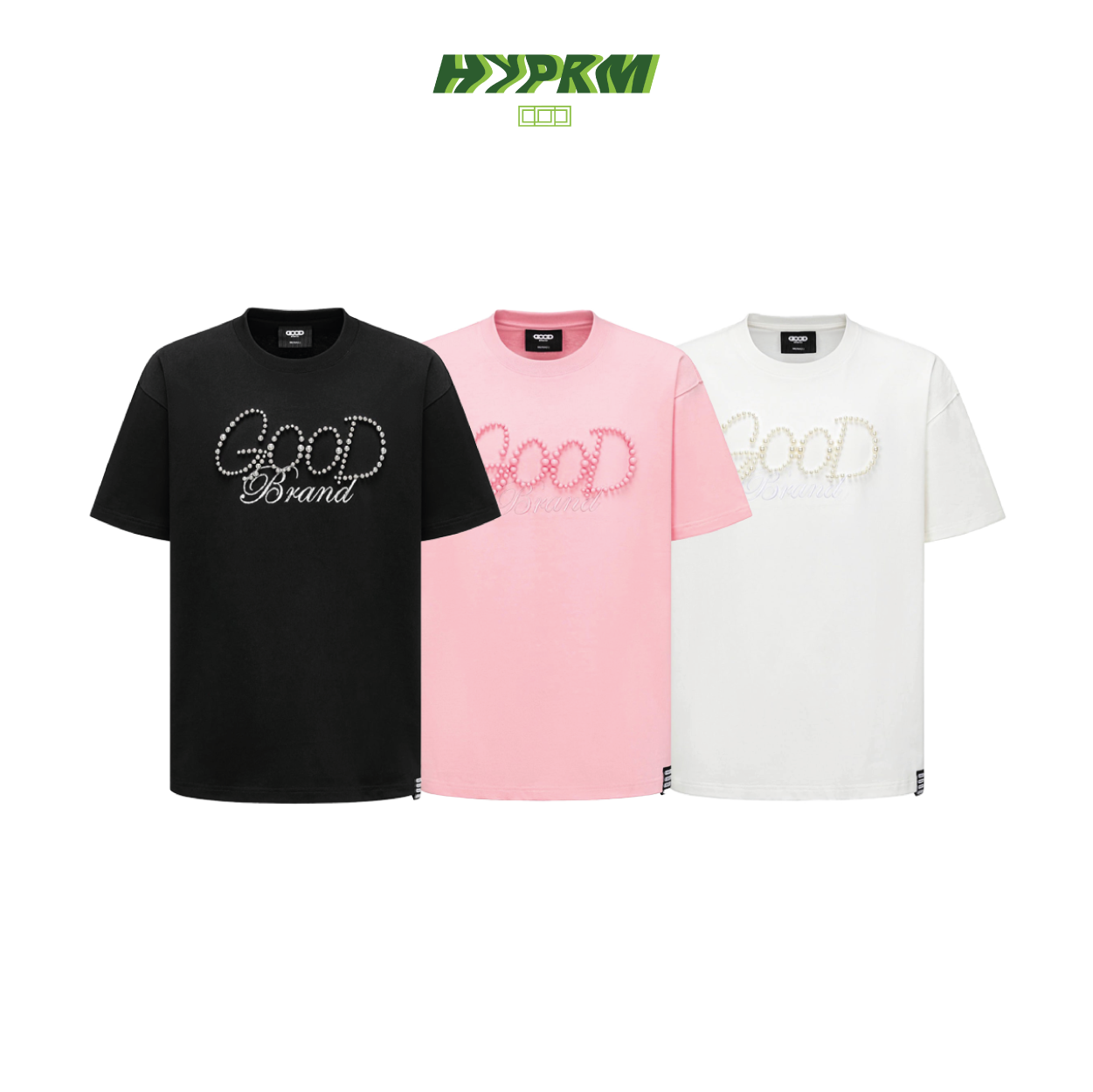 GOODBRAND SS25 Love is Good Pearl Logo Tee – The Hype Room 