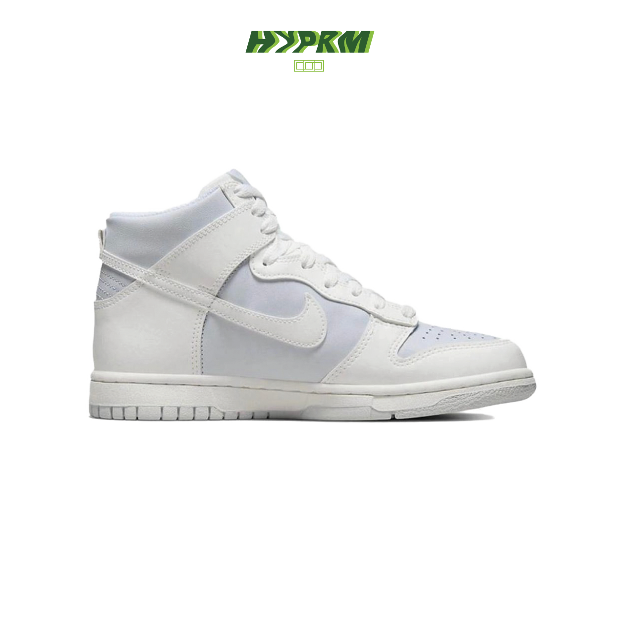 nike dunk high white vast grey