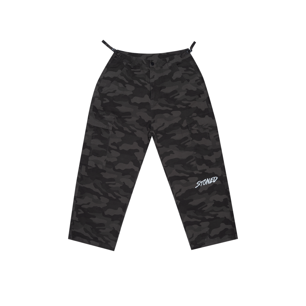 Camo Cargo Black front