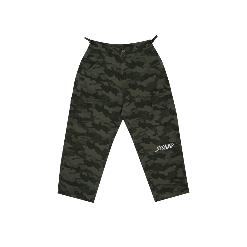 Camo Cargo Green Front