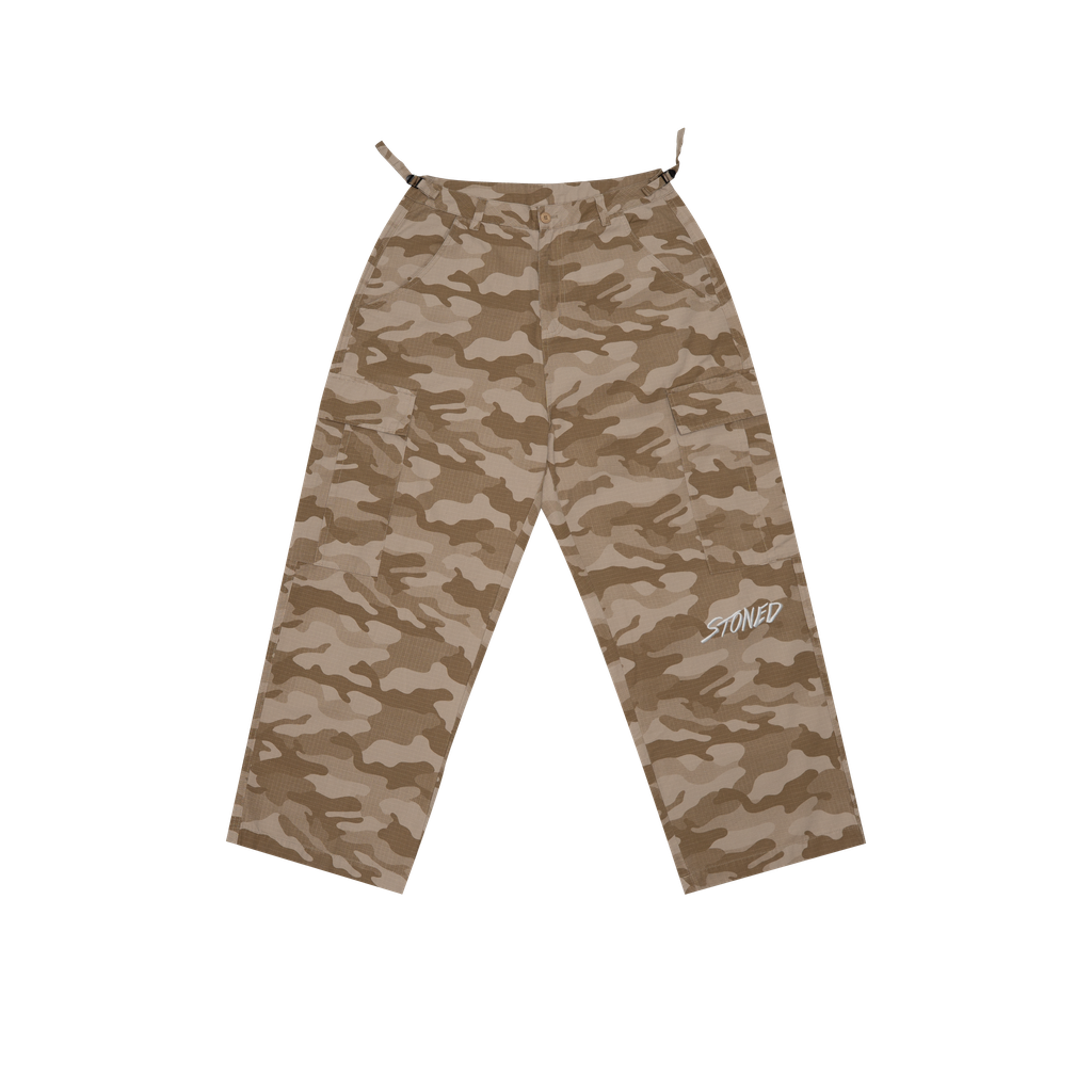 Camo Cargo Brown Front