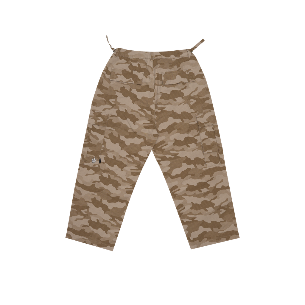Camo Cargo Brown Back