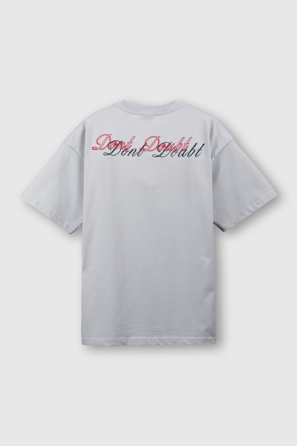DD Varsity Tee (Light Grey) Back