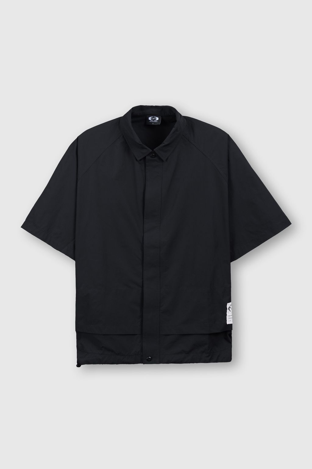 ID Patch Shirt (Black) Front