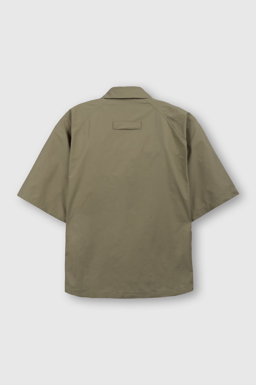ID Patch Shirt (Khaki) Back