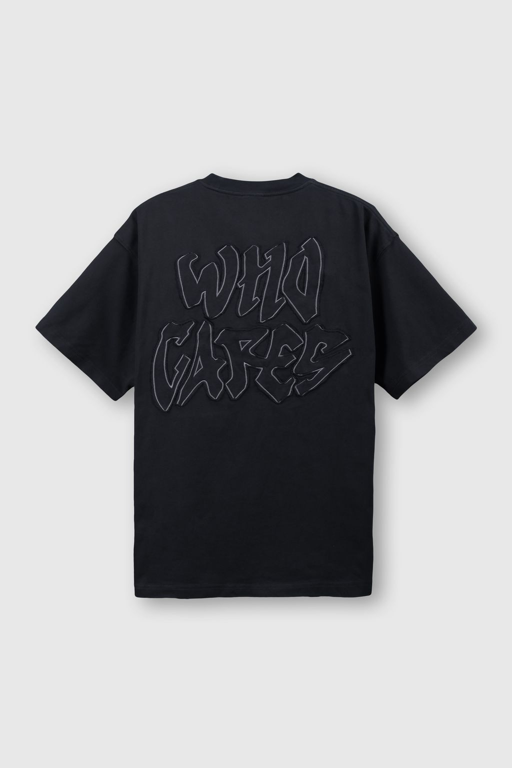 Washed Quote Tee (Black) Back