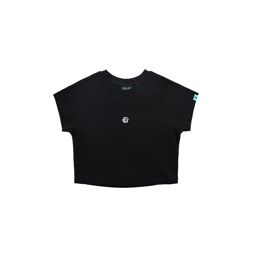 Sculpta EG Logo Crop Top-Front