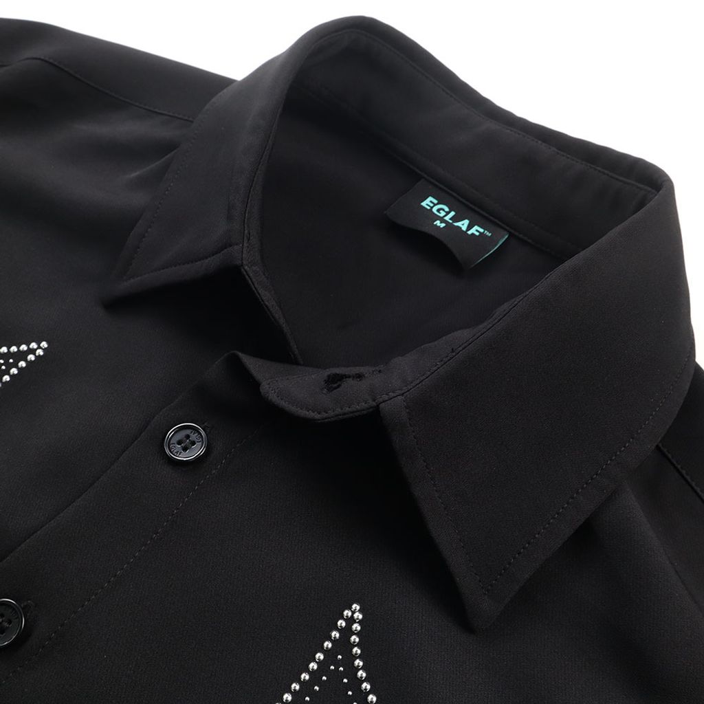 EG Silver Rivet Long Sleeve Shirt-Details-1