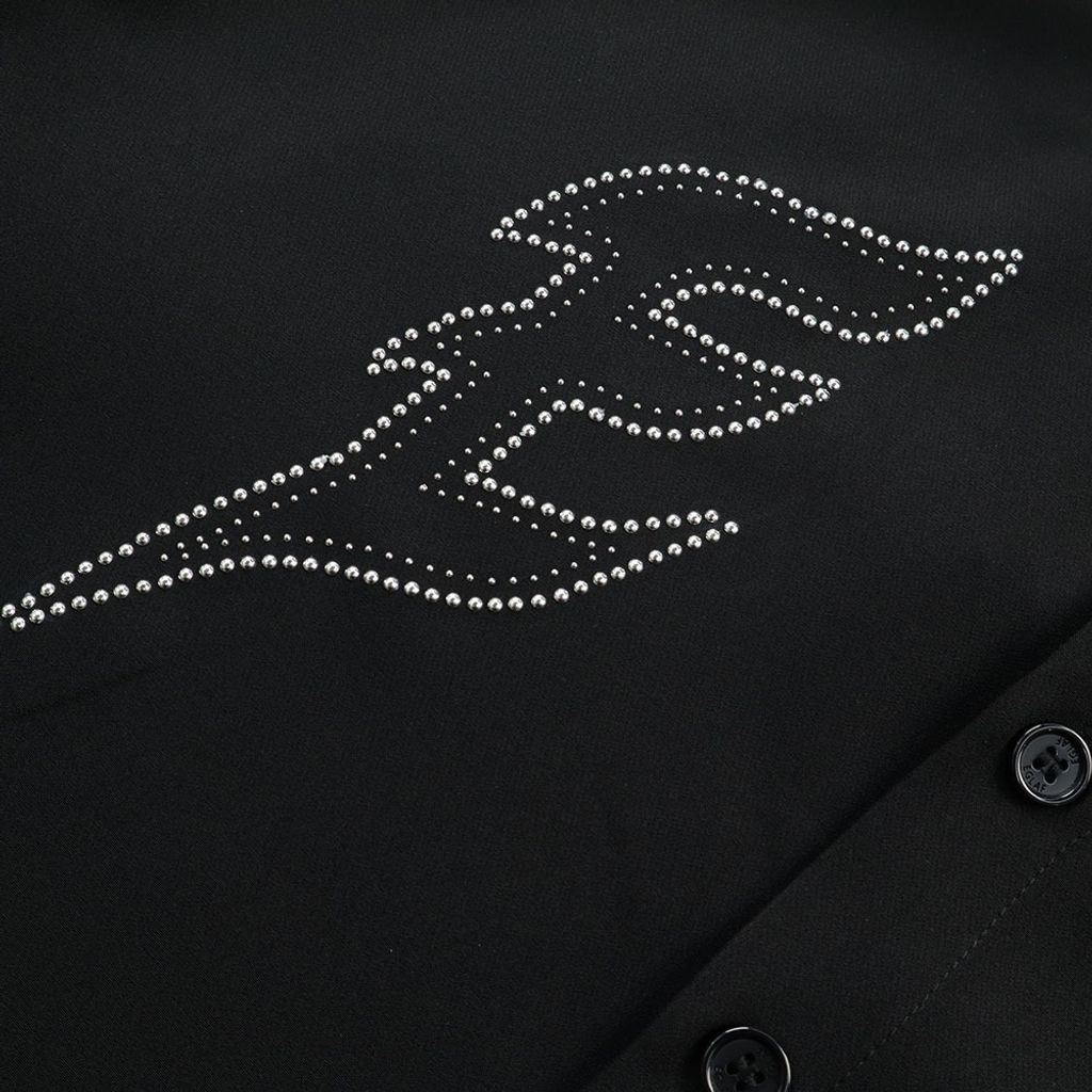 EG Silver Rivet Long Sleeve Shirt-Details-2
