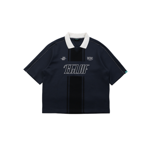RW Boxy Jersey-Black-Front