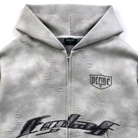 RW-Distressed Hoodie-Details