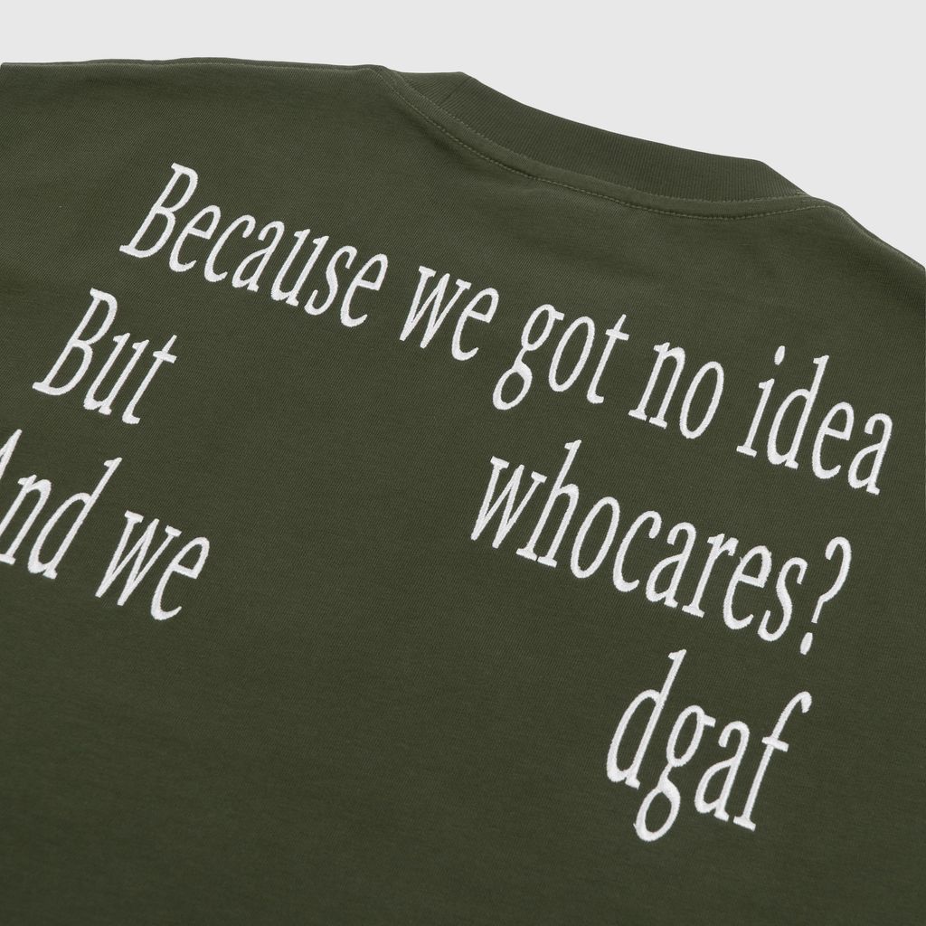 No Idea Tee (Green)_CL03