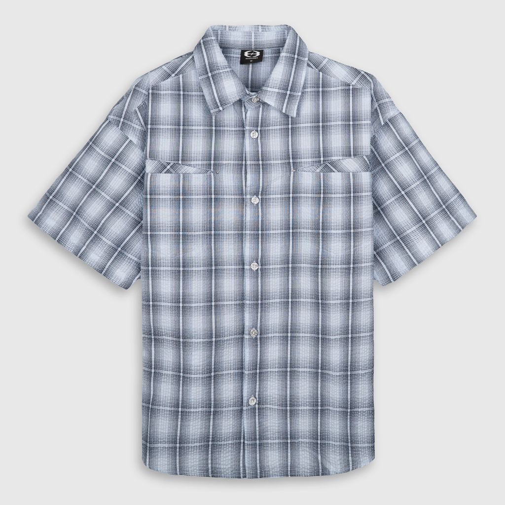 NR Flannel Shirt (Blue) Front