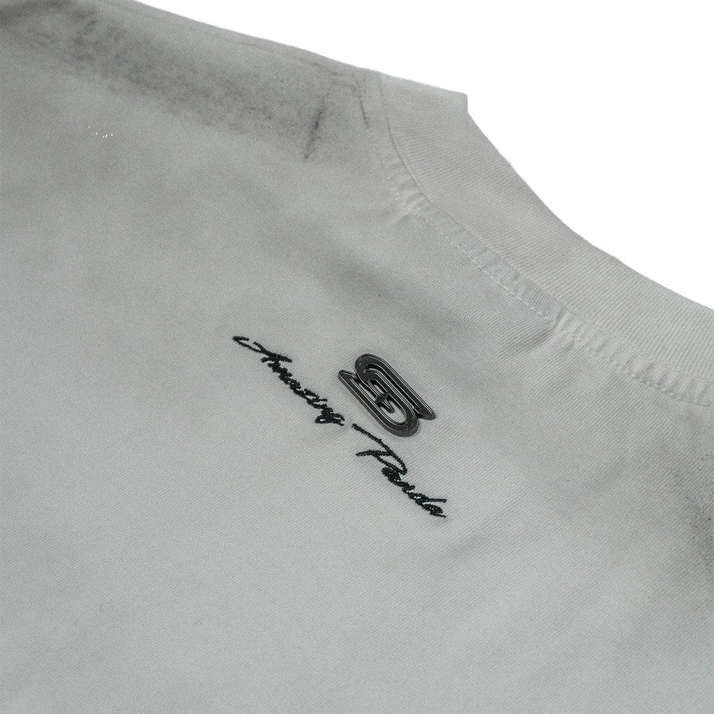 SLOWDOWN Cig Box Tee White (FW25) - Back (2)