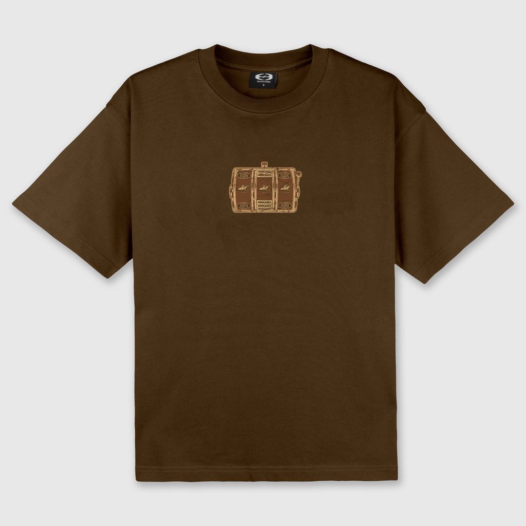 Jackpot Tee (Brown) Front 